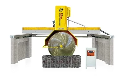 Máquina cortadora de puentes de bloques de mármol