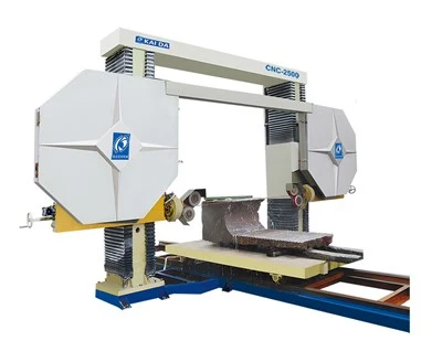 Máquina de sierra de alambre de diamante CNC de piedra